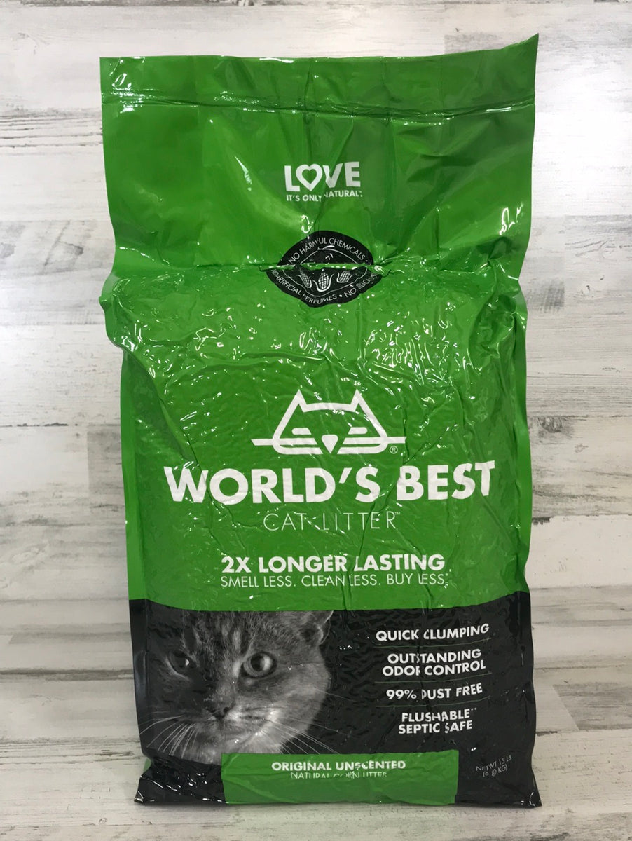 World s Best Cat Litter Clumping Green Tails Market