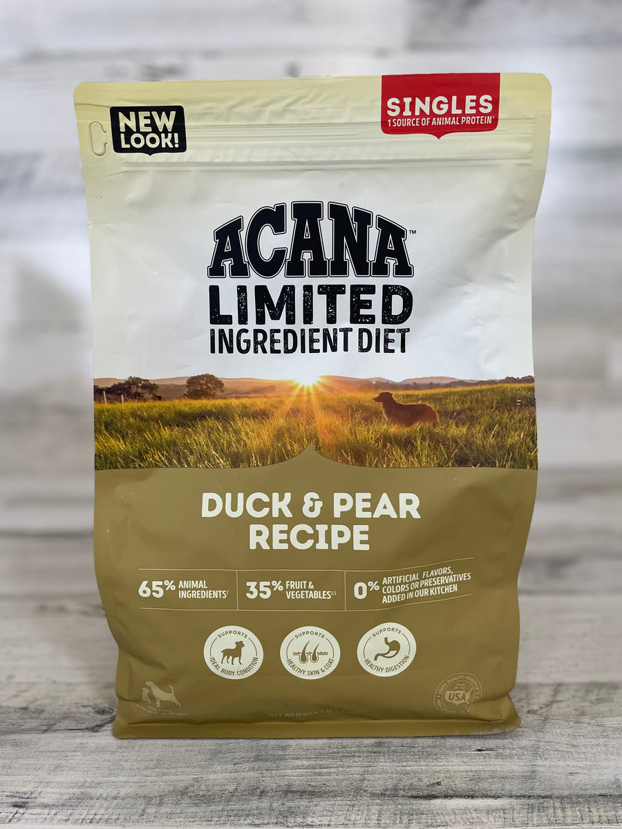 Acana Duck Pear Singles Grain Free Dry Dog Food Green Tails Market