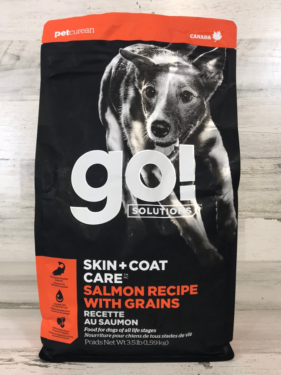 Go Solutions Salmon Skin Coat Dry Dog Food Green Tails Market