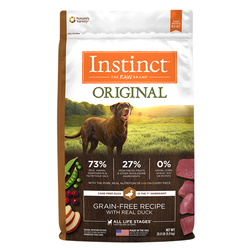 Nature s Variety Instinct Duck Turkey Grain Free Dry Dog Food